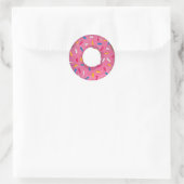 Donut Ronde Sticker (Tas)
