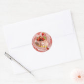 donut ronde sticker (Envelop)