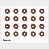 Donut Ronde Sticker (Vel)