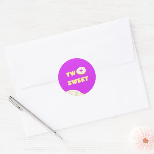 Donut Ronde Sticker (Envelop)