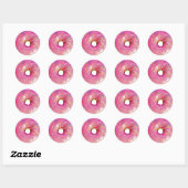 Donut Ronde Sticker (Vel)