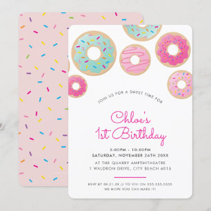 DONUT  schattige zoete lekkernijen buffet tween Kaart