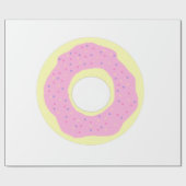 Donut schilderij kunst cadeaupapier (Vlak)