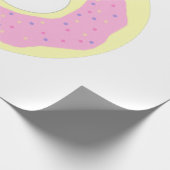 Donut schilderij kunst cadeaupapier (Hoek)