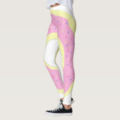Donut schilderij kunst leggings (Links)