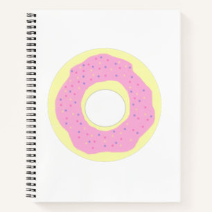 Donut schilderij kunst notitieboek