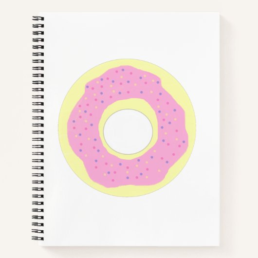 Donut schilderij kunst notitieboek (Voorkant)