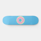 Donut schilderij kunst persoonlijk skateboard (Horizontaal)