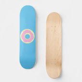 Donut schilderij kunst persoonlijk skateboard (Voorkant)