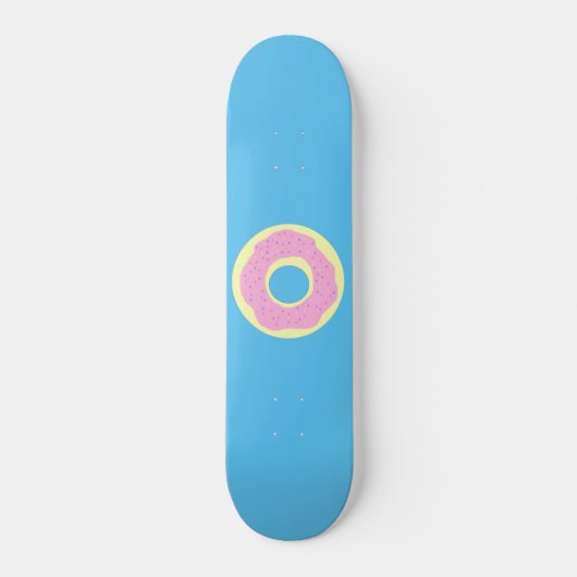 Donut schilderij kunst persoonlijk skateboard (Voorkant)