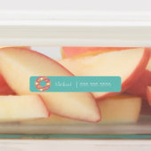 Donut School Klas Lunch Naam Nummer Labels (Aangebracht)