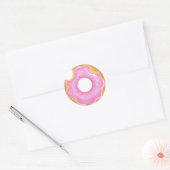 donut seal ronde sticker (Envelop)