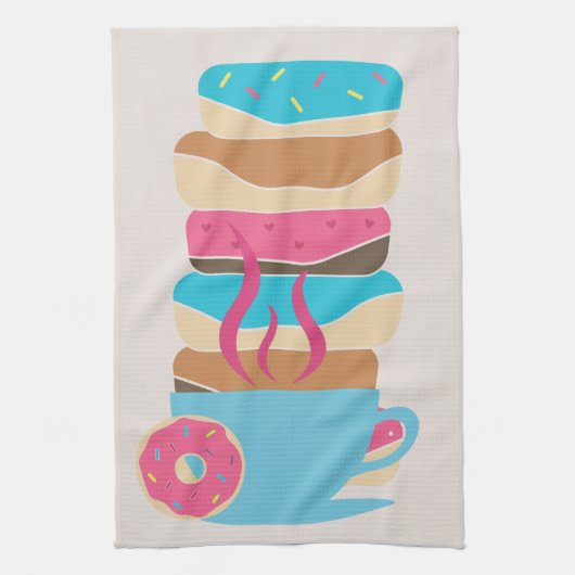 Donut Shop A Theedoek (Verticaal)