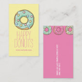 Donut Shop Bakery Caffe Pasty Visitekaartje (Voorkant / Achterkant)