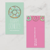 Donut Shop Bakery Caffe Pasty Visitekaartje (Voorkant / Achterkant)