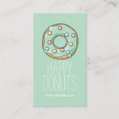Donut Shop Bakery Caffe Pasty Visitekaartje (Voorkant)