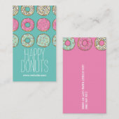 Donut Shop Bakery Caffe Pasty Visitekaartje (Voorkant / Achterkant)