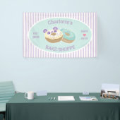Donut Shop Bakery Paars en Green Spandoek (Beurs)
