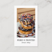 Donut Shop/Bakery Visitekaartje (Voorkant)