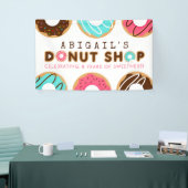 Donut Shop Birthday Party Spandoek (Beurs)
