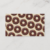 Donut Shop Doughnut Loyalty Kaarten (Achterkant)