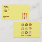 Donut Shop Visitekaartje (Voorkant / Achterkant)