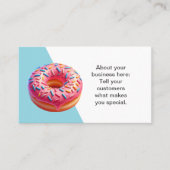  Donut Shop Visitekaartje (Voorkant)
