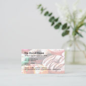 Donut Shop Visitekaartjes (Staand voorkant)