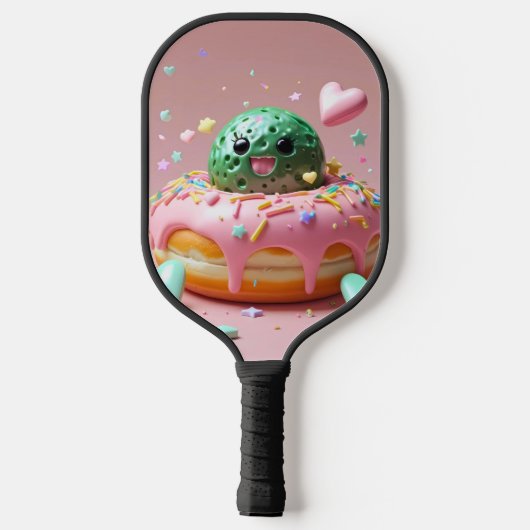 Donut Smash Pickleball Pickleball Paddle (Achterkant)