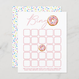 Donut Sprinkle Baby shower Bingo