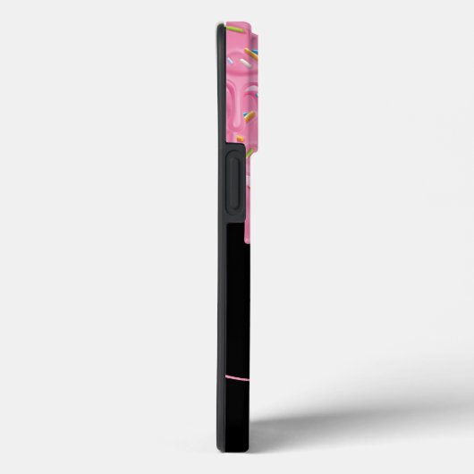 Donut Sprinkle Drip Custom Monogram and Name Case-Mate iPhone Case (Achterkant / Rechts)