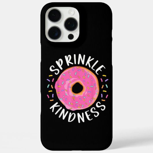 Donut Sprinkle Kindness Funny Girls Women Doughnut Case-Mate iPhone Case (Achterkant)