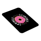 Donut Sprinkle Kindness Funny Girls Women Doughnut Magneet (Rechterzijde)