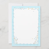 Donut Sprinkled with Love Baby Shower Invitation Kaart (Achterkant)