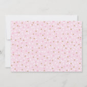 Donut Sprinkles Birthday Doughnut Party Invite Kaart (Achterkant)