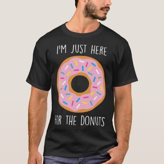 Donut Sprinkles Doughnut Fried Dough Sweet Snack D T-shirt (Voorkant)