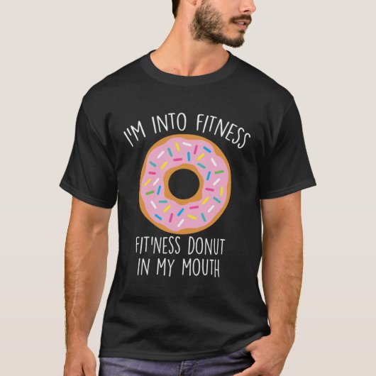 Donut Sprinkles Doughnut Fried Dough Sweet Snack D T-shirt (Voorkant)