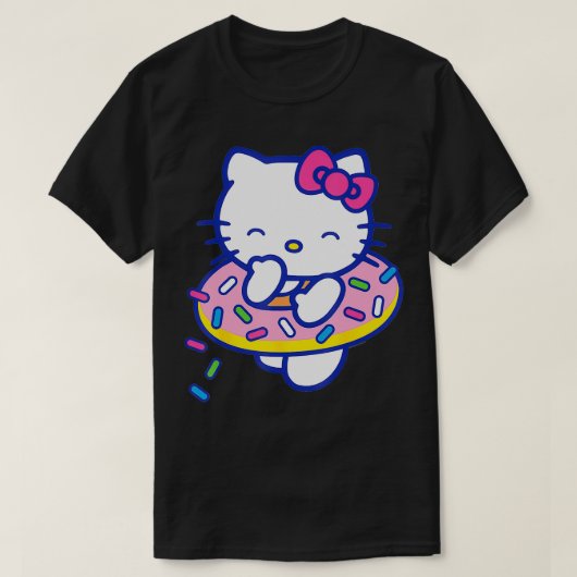 Donut Sprinkles Floaty zomer zwemmen T-shirt (Design voorkant)