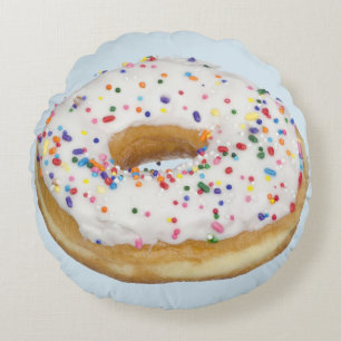Donut Sprinkles Pillow Rond Kussen