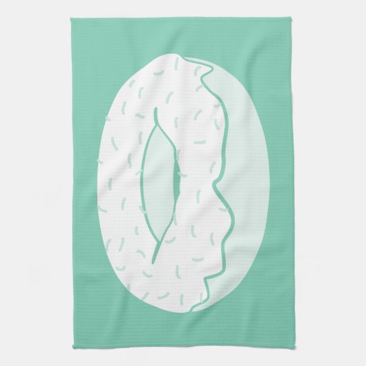 donut sprinkles theedoek (Verticaal)