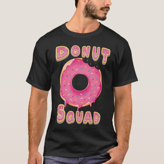 Donut Squad Birthday Lovers Mannen T-Shirt (Voorkant)