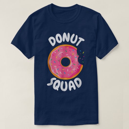 Donut squad  Funny Donut I Donut Lover  T-shirt (Design voorkant)