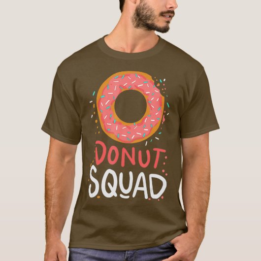 Donut Squad - Funny Doughnut Day Gift T-shirt (Voorkant)