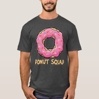 Donut Squad Funnyasty Liefhebber Fast Food Cafe vi T-shirt