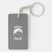 Donut squad grappig sleutelhanger (achterkant)