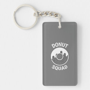 Donut squad grappig sleutelhanger