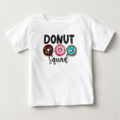 Donut Squad Group Matching Party Theme T-Shirt (Voorkant)