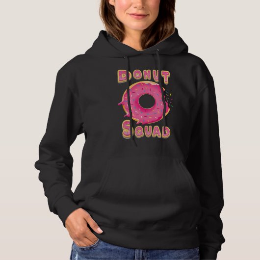 Donut Squad Love Donut Donut Bakery Hoodie (Voorkant)