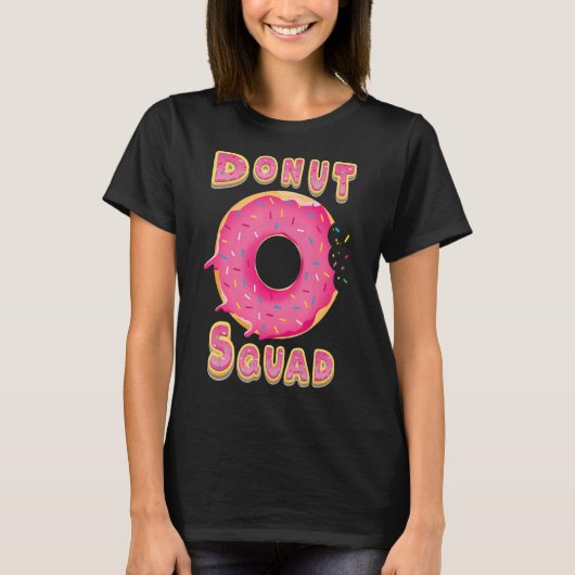 Donut Squad Love Donut Donut Bakery T-shirt (Voorkant)