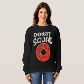 Donut Squad Shirt Cool Donut Lover Doughnut Birth (Voorkant volledig)